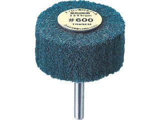 TRUSCO/トラスコ中山 ナイロン軸付ホイル外径φ100×厚み25×軸6 1000# 5個入 UFN-1025-1000