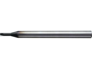 UNION TOOL/ユニオンツール 超硬合金加工用ネジ切り工具M3×0.5×φ2.4×溝数2 UDCTM3-0.5-6