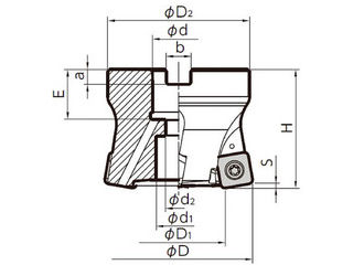 KYOCERA/京セラ ミーリング用ホルダ MFH050R-10-5T-M|ムラウチ