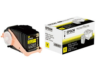 EPSON エプソン LP-S6160用 トナーカートリッジ/イエロー/Sサイズ（印刷可能ページ：約1600ページ） LPC3T34Y