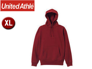 United Athle/ユナイテッドアスレ 10.0オンス T/Cスウェット プルオーバーパーカ（裏起毛）アダルト 【XL】 （バーガンディ）