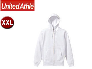 United Athle/ユナイテッドアスレ 10.0オンス T/Cスウェット フルジップパーカ（裏起毛）アダルト 【XXL】 （ホワイト） 5,606円