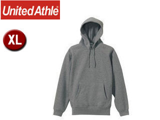 United Athle/ユナイテッドアスレ 10.0オンス T/Cスウェット プルオーバーパーカ（裏起毛）アダルト 【XL】 （ヘザーグレー）