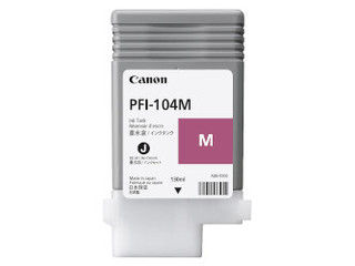 CANON キヤノン 【完全無欠】PFI-104M 染め料マゼンタインク
