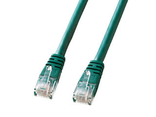 サンワサプライ エンハンスドカテゴリ5単線LANケーブル 20m グリーン KB-T5T-20GN