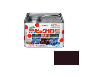 ASAHIPEN/アサヒペン 水溶性ビッグ10多役立つこと 5L 243こげ茶