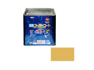 ASAHIPEN/アサヒペン 水性スーパーコート 10L ハーベストイエロー