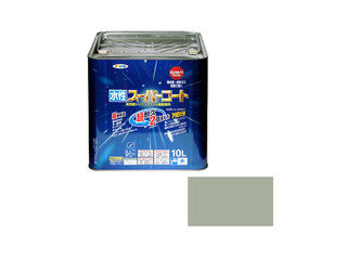 ASAHIPEN/アサヒペン 水性スーパーコート 10L ソフトグレー