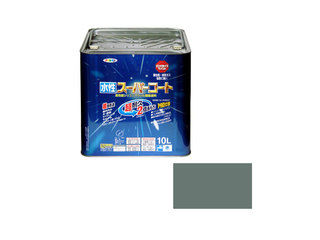 ASAHIPEN/アサヒペン 水性スーパーコート 10L ライトグレー|ムラウチ