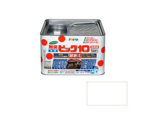 ASAHIPEN/アサヒペン 水溶性ビッグ10多役立つこと 5L 216白