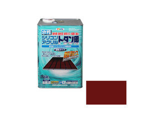 ASAHIPEN/アサヒペン 水性シリコンアクリルトタン用 14L 赤さび
