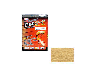 ASAHIPEN/アサヒペン 油性白ありガード 3.4L クリヤ