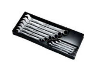 ASAHI TOOLS 旭金属工業 レボウェイブコンビネーションスパナセット CLS100｜ムラウチ