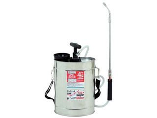 セフティ3 ロングタッチ肩掛半自動噴霧器 4L 樹脂ポンプ