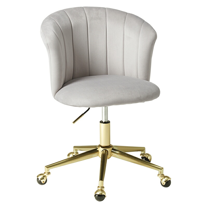 萩原 ハギハラ チェア Elegant Office Chair ライトグレー LHC-4760LGY メーカー直送 同梱不可 カード決済のみ対応 沖縄・北海道・離島お届け並びに時間指定不可