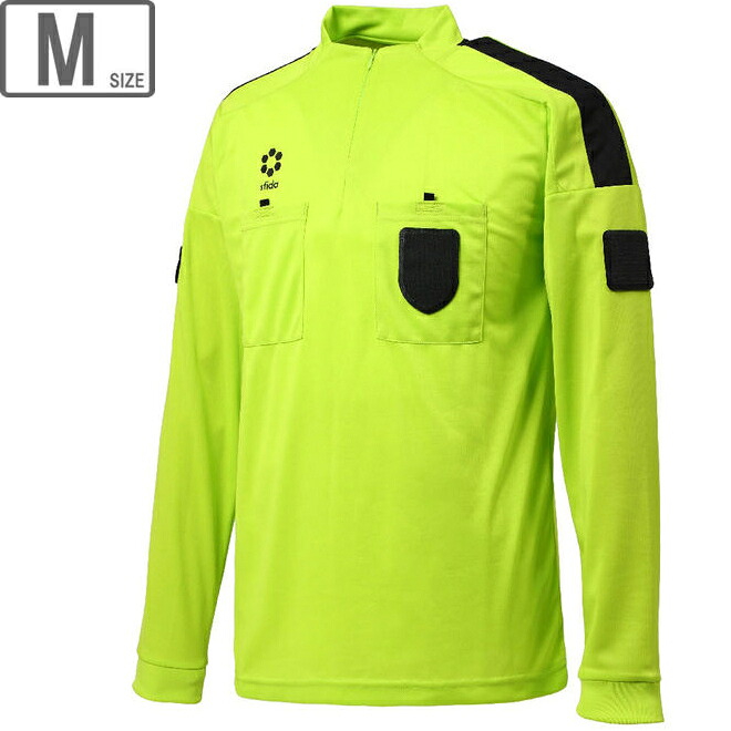 sfida スフィーダ 【ユニ一発やる】審判員ティーシャツ L/S 長袖【M大いさ】【ACID LIME】SA22835