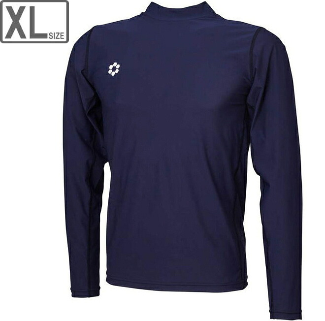 sfida スフィーダ 【ユニセックス】BPコンプレッションベースレイヤーシャツLS【XLサイズ】【NAVY】SA21825