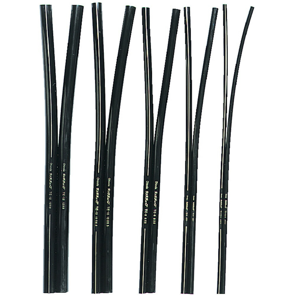 CHIYODA 千代田通商 TEツインタッチチューブ 8mm/100m 黒 2TE-8-100 BK