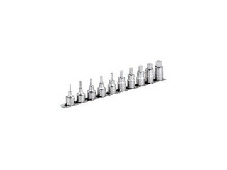 TONE/トネ ヘキサゴンソケットセット(in保持者付) 10pcs HHB410 DIY・工具-手動工具-ソケットレンチ用ソケット