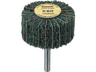 TRUSCO/トラスコ中山 ナイロンミックスホイール 外径60X厚25X軸6 80#(5個入) FM6025-80