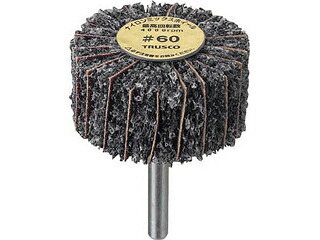 TRUSCO/トラスコ中山 ナイロンミックスホイール 外径100X厚25X軸6 60# 5個入 FM1025-60