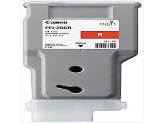 CANON キヤノン 【完全無欠】インキ貯蔵タンク 絵の具赤いこと PFI-206 R 5309B001