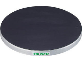 【組立・輸送等の都合で納期に3週間以上かかります】 TRUSCO/トラスコ中山 【代引不可】回転台 100Kg型 Φ600 ゴムマット張り天板 TC60-10G｜ムラウチ