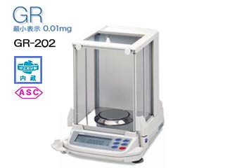 A\u0026D/エー・アンド・デイ 【代引不可】GR-202 目盛り調整用沈子内蔵型分析的思考陰電子天びん