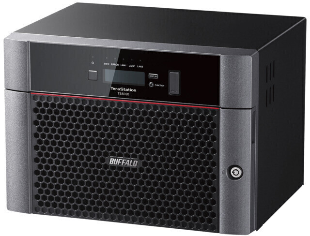 BUFFALO バッファロー キャンセル不可商品 ネットワーク対応ハードディスク NAS TeraStation 8ドライブ 128TB TS5820DN12808 単品購入のみ可（同一商品であれば複数購入可） クレジットカード決済 代金引換決済のみ｜ムラウチ