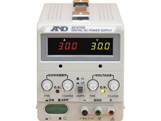 A&D/エー・アンド・デイ 直流安定化電源トラッキング動作可能LEDデジタル表示 AD8735D