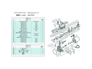 ULVAC アルバック機工 GCD-051X用メンテナンスキットA GCD-051X MAINTENANCEKIT A