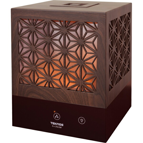 楽天市場】組子調 超音波加湿器 3.5L EL-C36L NB 加湿器 LEDライト搭載