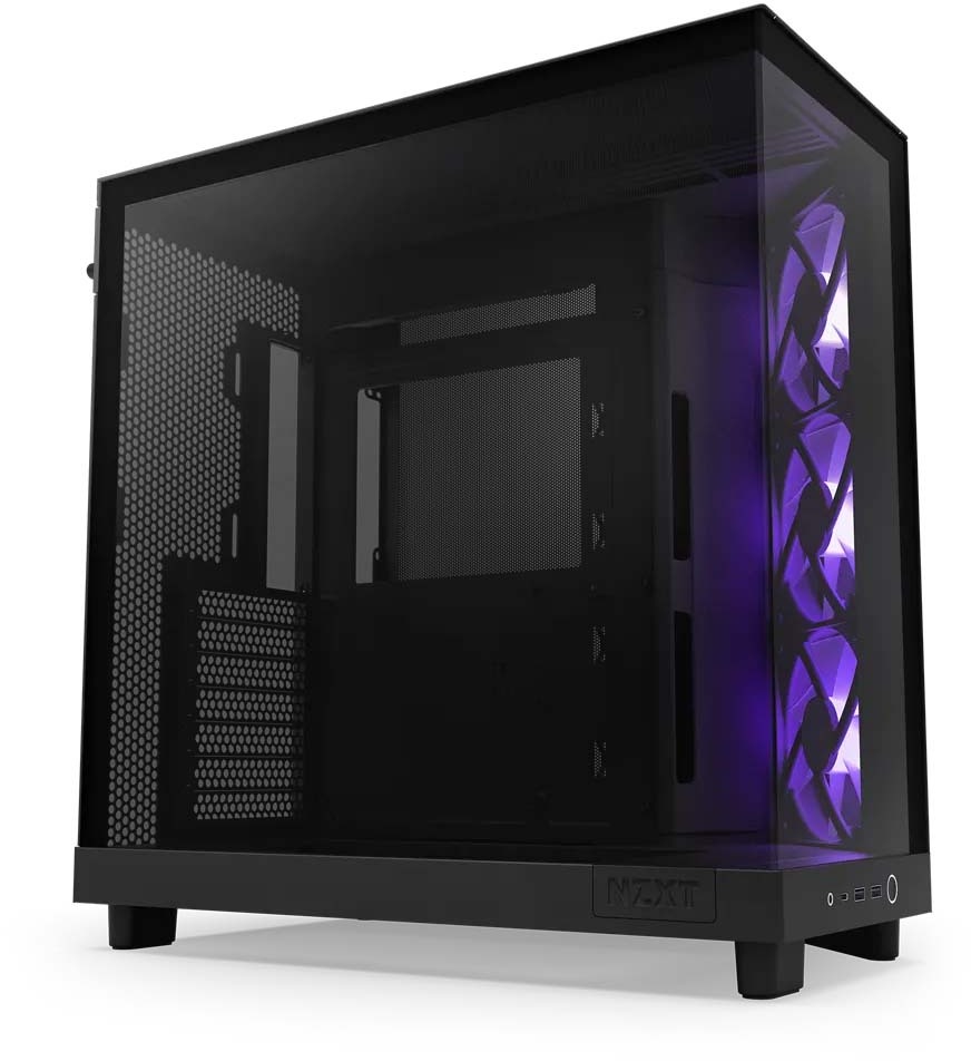 NZXT マイコン入れもの H6 Flow RGB 黒いこと CC-H61FB-R1 パソコン・周辺機器-PCパーツ