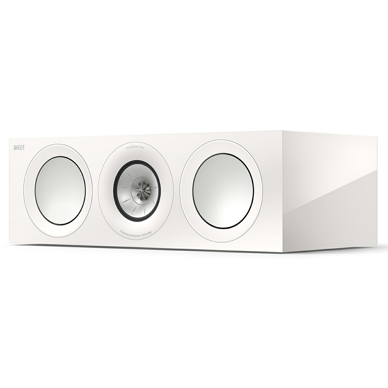 ※メーカー在庫僅少 KEF JAPAN R6 Meta(ホワイトグロス) 3ウェイ・センター・チャンネル・スピーカー 【当店のKEF製品は国内正規代理店品です】|ムラウチ