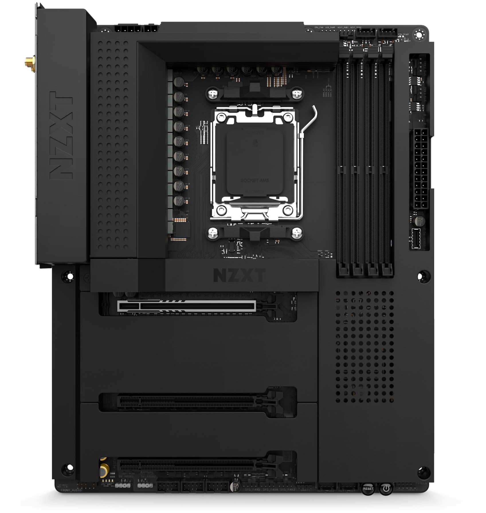 楽天市場】NZXT AMD B650E搭載ATXマザーボード N7 B650E ホワイト N7