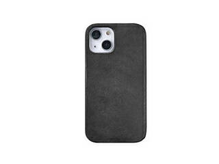 abbi SIGNATURE abbi SIGNATURE MARGOTイタリアンレザーバックカバー for iPhone 14 黒いこと うしろ側押しかぶせる型 ABS24044i14BK