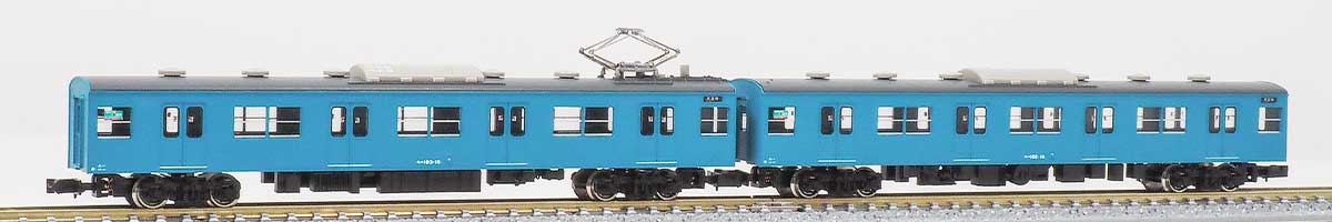 GREENMAX グリーンマックス JR103系関西形 モハ103・102（初期車・スカイブルー）2両キット　1273M