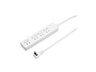 YAZAWA 【5個仕かける】 YAZAWA 雷かばい立て付4個口節電飲み口1m白いことH8KS441WHX5