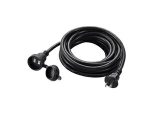 YAZAWA 5個仕掛ける YAZAWA 防雨型押しひろげる吊りひも1個口5m黒いこと H7RP105BKX5