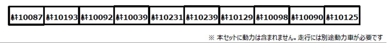 MICRO ACE マイクロエース ホキ10000 太平洋セメント 10両セット A2079