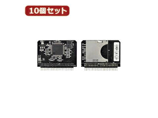 うつり変わりはやりっ児 うつり変わりはやりっ児 【10個仕掛ける】 SD→IDEうつり変わりアダプター SDHC→IDE44pin牡 SDHC-M44A/2X10 変換コネクタ・ケーブル-パソコン・周辺機器-PCアクセサリー