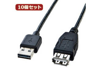 サンワサプライ 【10個書き割り】 サンワサプライ 両面挿せるUSB取りひろげる有線テレビ(A-A刃針) KU-REN2 KU-REN2X10
