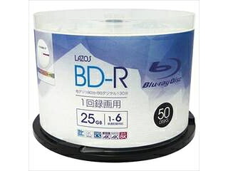 Lazos 500枚セット(50枚X10個) Lazos BD-R L-B50PX10
