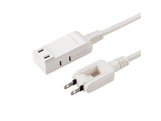 サンワサプライ 【5個仕掛ける】 サンワサプライ マイクロ水道栓 3個口 0.5m 白いこと TAP-M705WX5