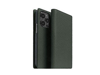 abbi SIGNATURE abbi SIGNATURE VINTAGE イタリアンレザーダイアリーケース for iPhone 14 Pro グリーン 手帳型 ABS24071i1|ムラウチ