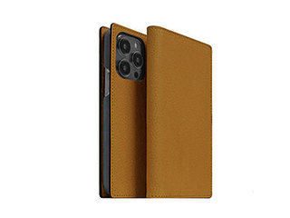 abbi SIGNATURE abbi SIGNATURE VINTAGE イタリアンレザーダイアリーケース for iPhone 14 Pro タン 手帳型 ABS24073i14PTN|ムラウチ