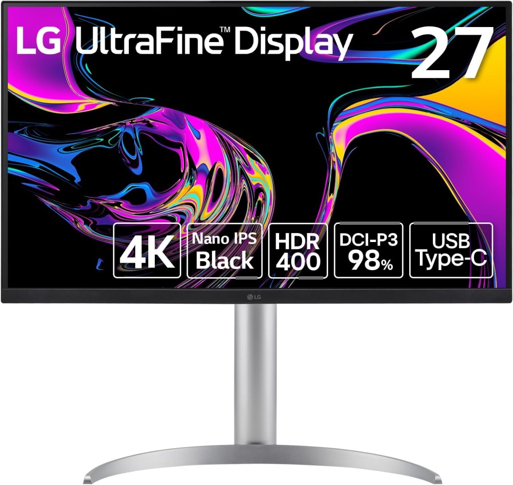 LG Electronics Japan 27インチ4K液晶ディスプレイ (3840x2160/IPS/PD90W/チルト/高さ調整/ピボット/3年保証) 27UQ850V-W 納期2～3週間