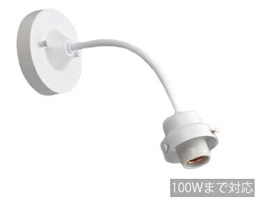 後藤ともし火 GLF-0269WH 螺旋釘止め65電信柱型鉤括弧（白ペンキ塗り）