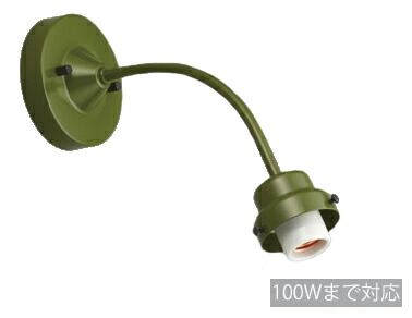 後藤ともし火 GLF-0269GR 螺旋釘止め65電信柱型鉤括弧（緑ペンキ塗り）