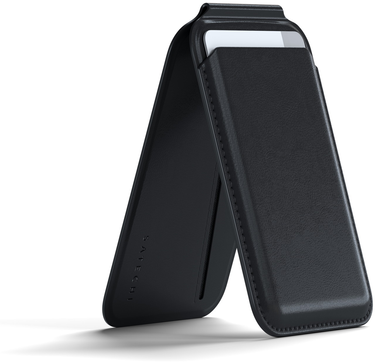 Satechi サテチ Satechi Magnetic Wallet Stand (Black) PST-VLWK